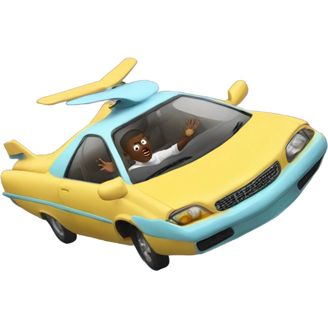 Tyler the creator flying car emoji