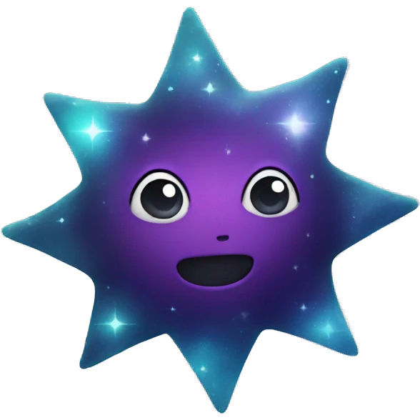 Galaxy star emoji