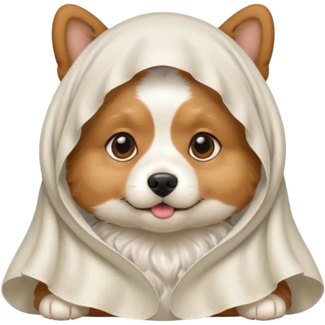 dog with white veil emoji