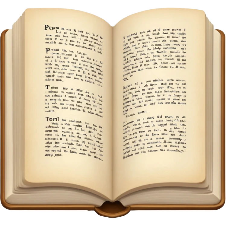 Perl in a open book emoji