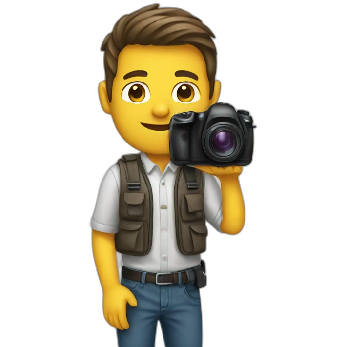 Photographer emoji
