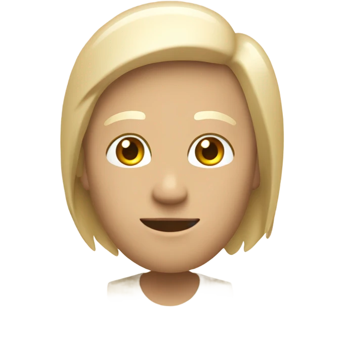 Logo YouTube blanc et beige emoji
