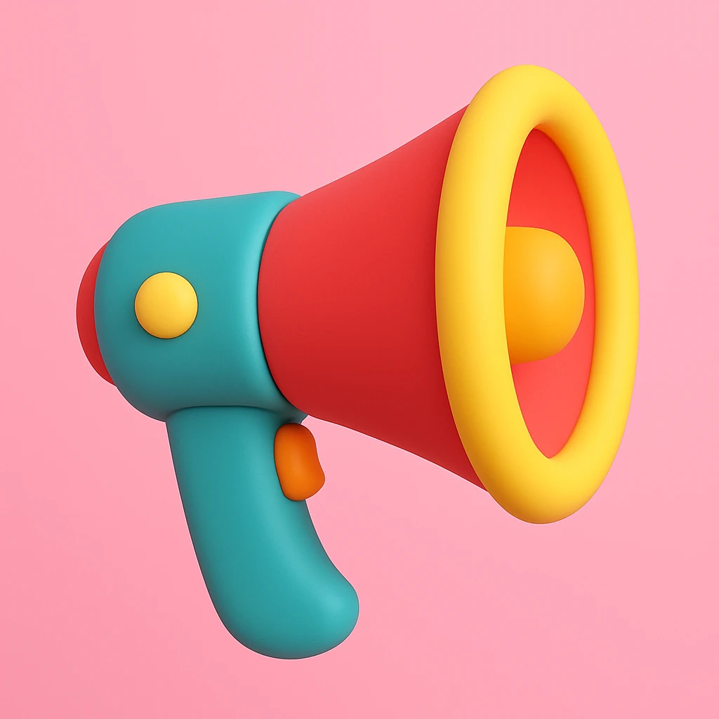 megaphone emoji