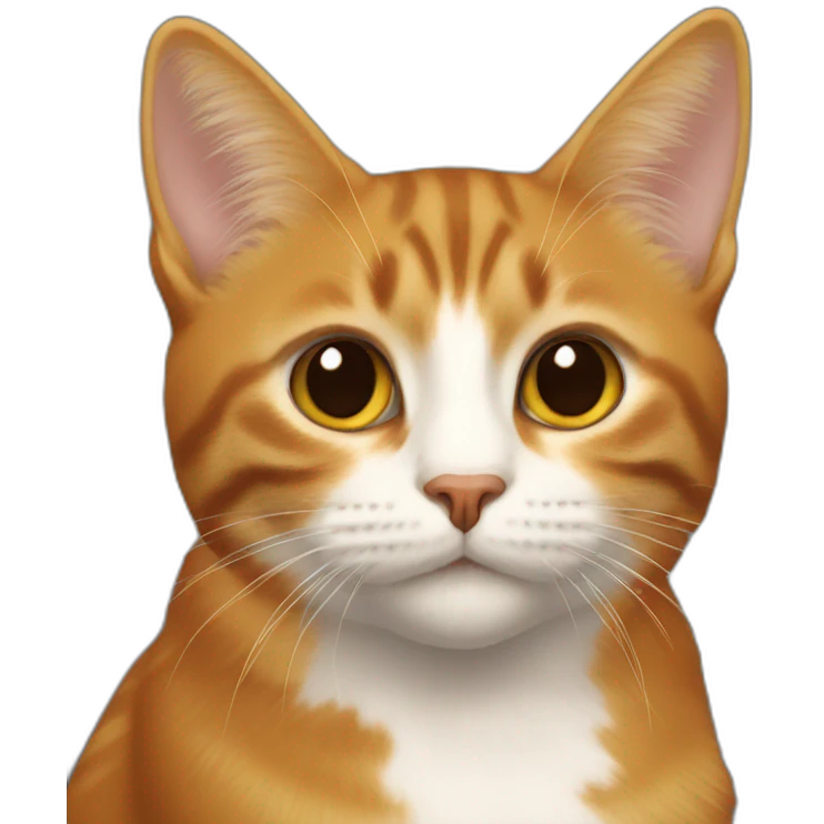 Chat roux emoji