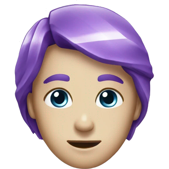 Diamant violet emoji