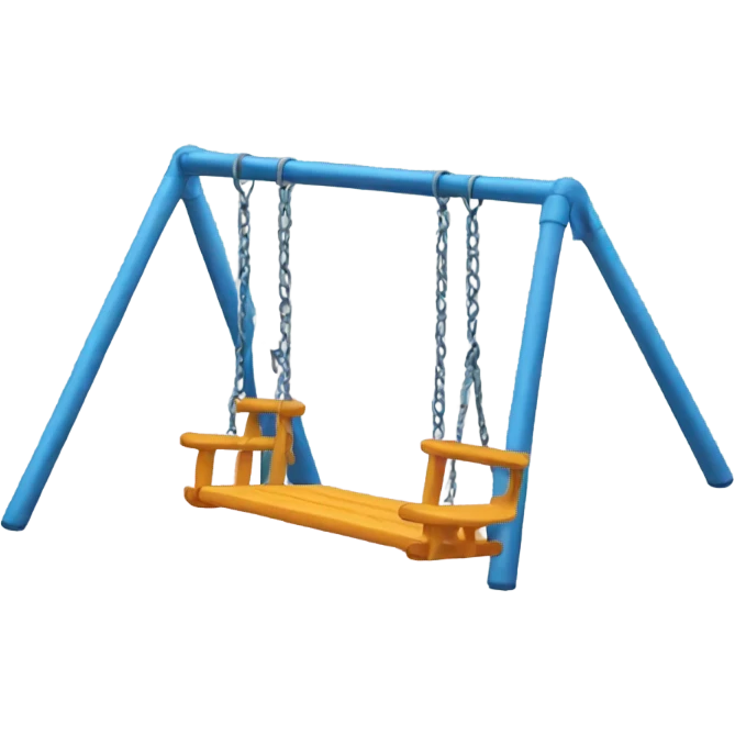 Swing set emoji