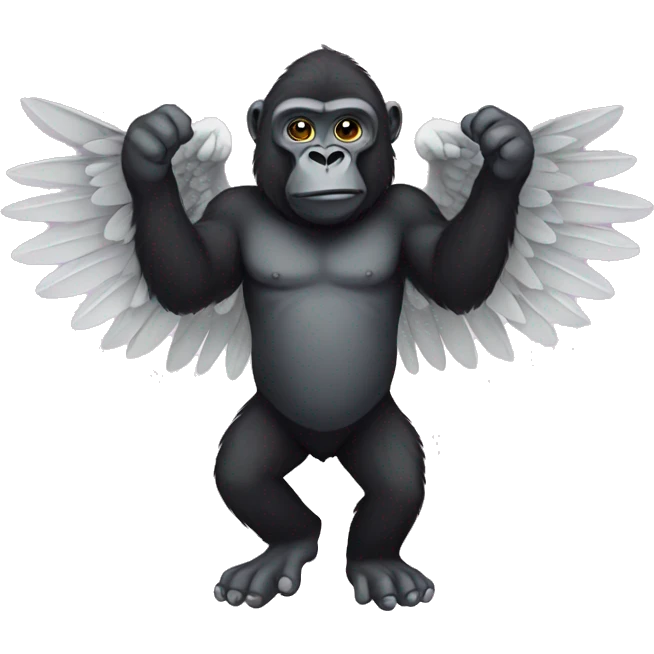 gorilla with wings emoji