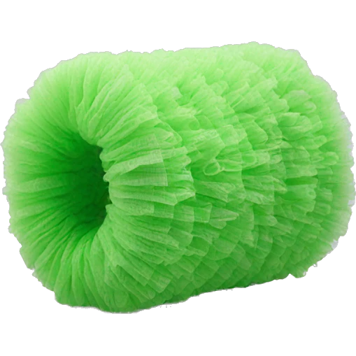 Synthetic loofah emoji