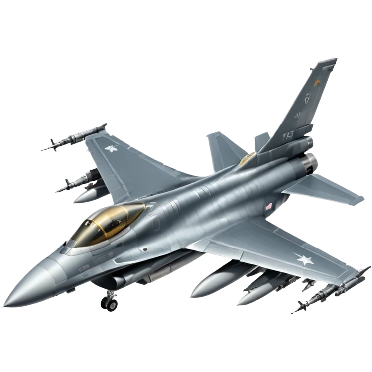 Military aircraft f-16 emoji