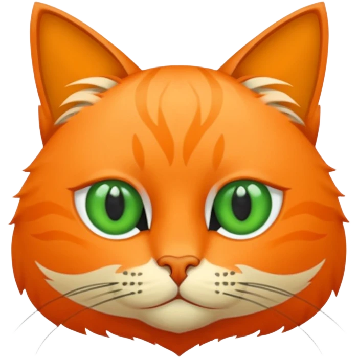 Katze mit Gurke auf den Augen emoji