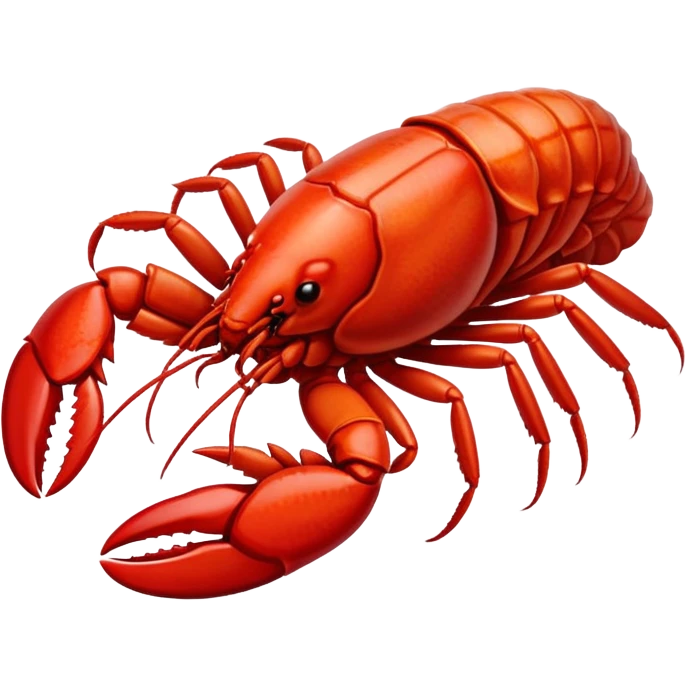 crawfish, side view emoji
