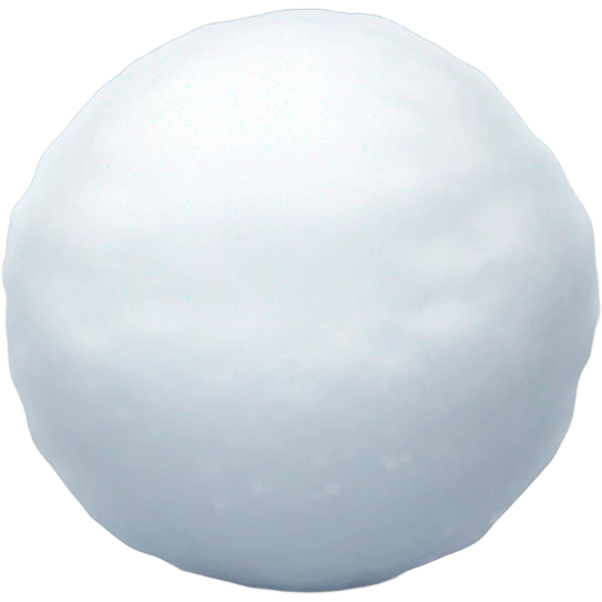 snow ball emoji
