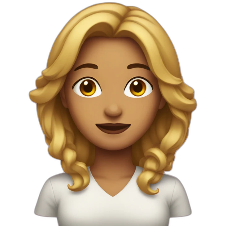 mujer enojada emoji