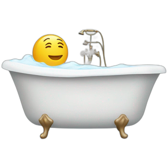 bathtub emoji