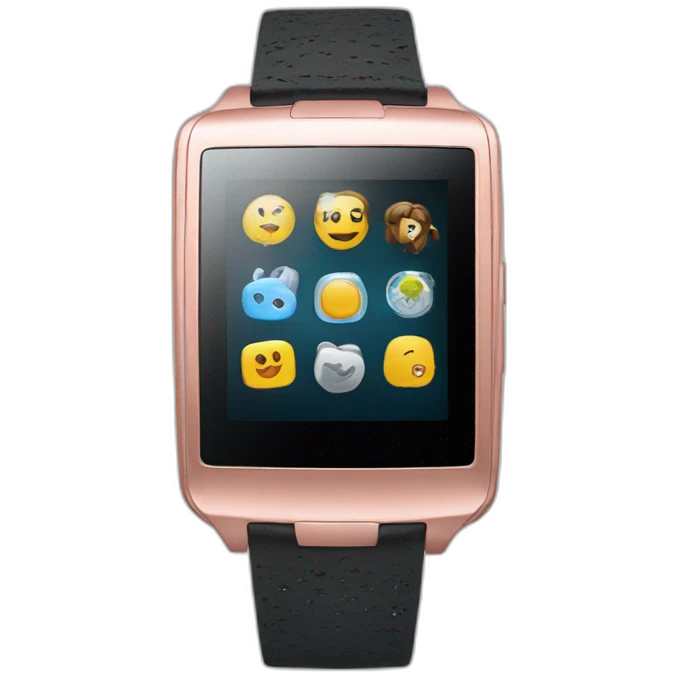 smart watch emoji