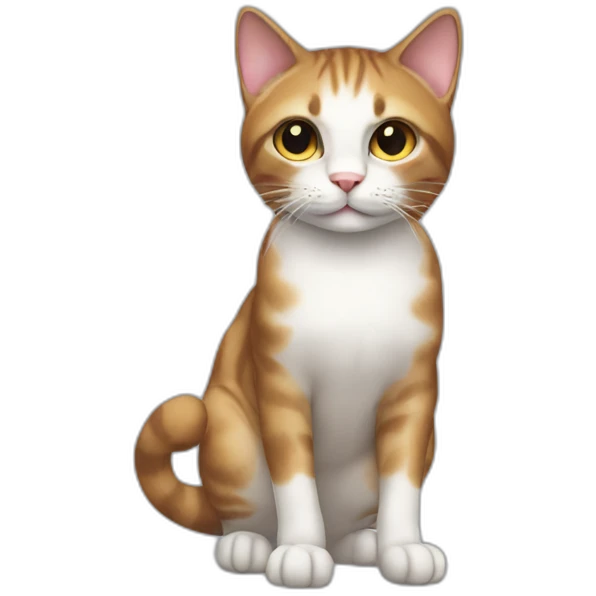 Cat with high heels  emoji