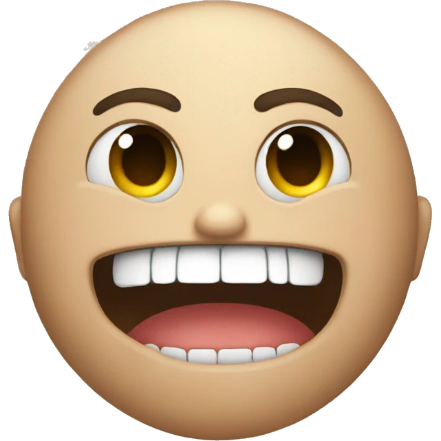 emoji thats strangling itself emoji