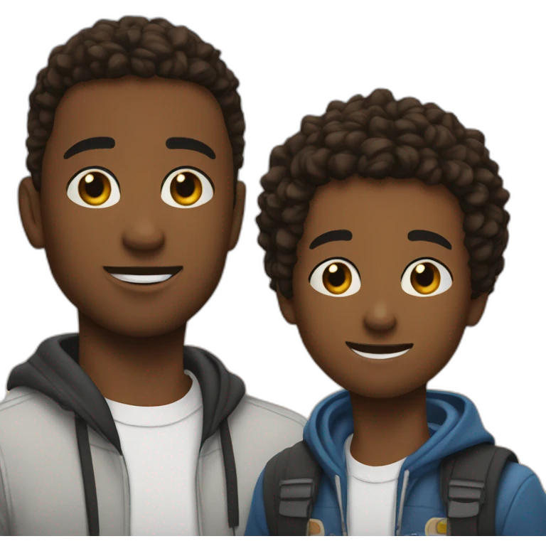 ry with chuggzi and myles emoji