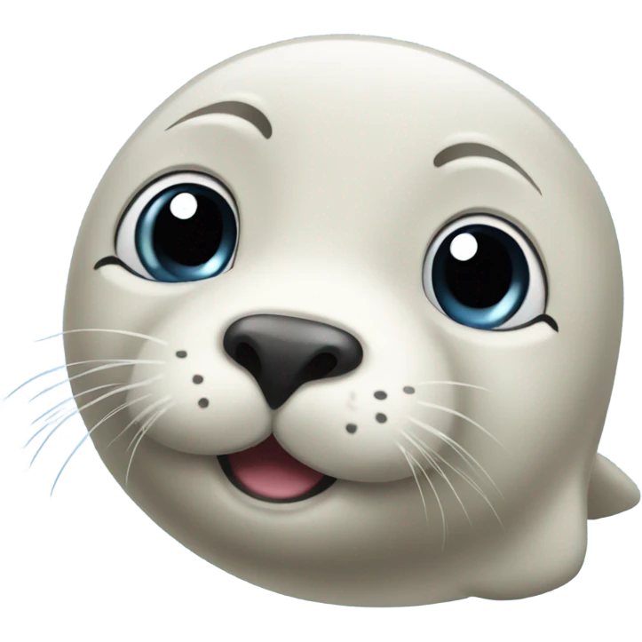 Cute seal emoji