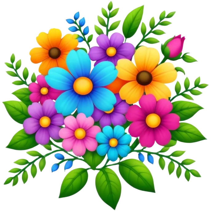 Floral design emoji
