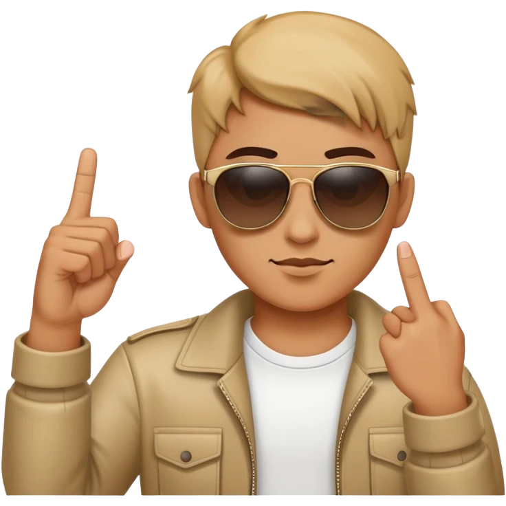 🫩🕶️🖕 emoji