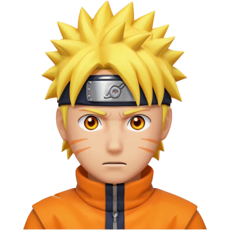 Naruto with Aura Laranja emoji