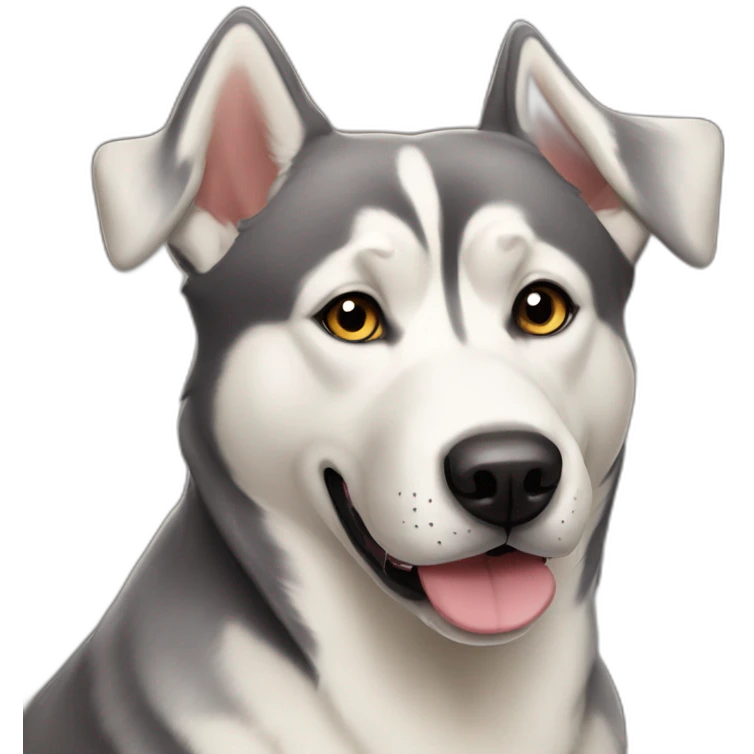 husky-lab-mix-dog emoji