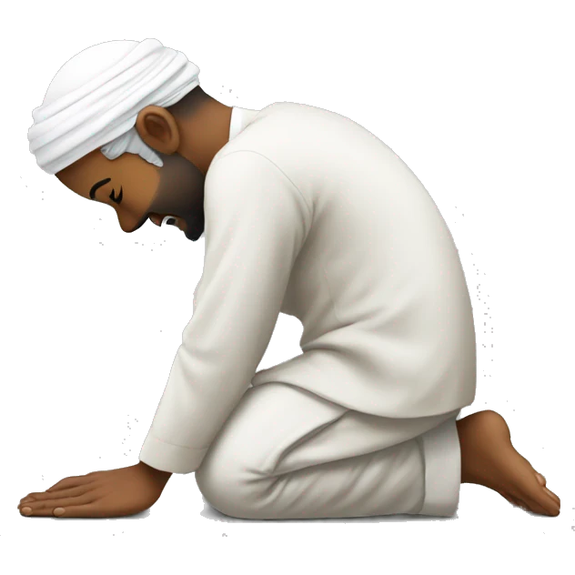 muslim Prostration emoji