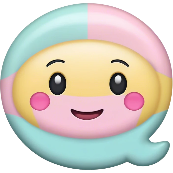 pastel sign say "hello" emoji