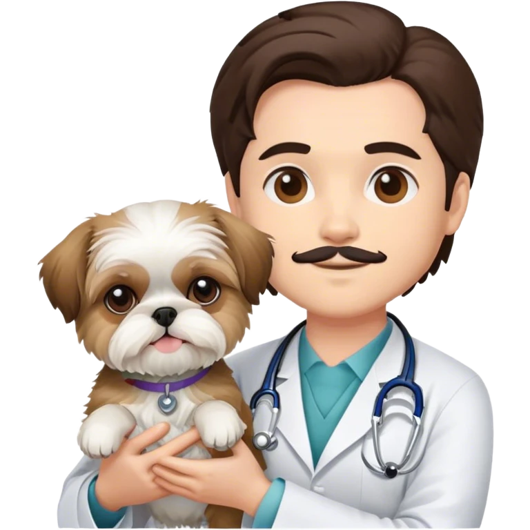 Shihtzu doctor emoji