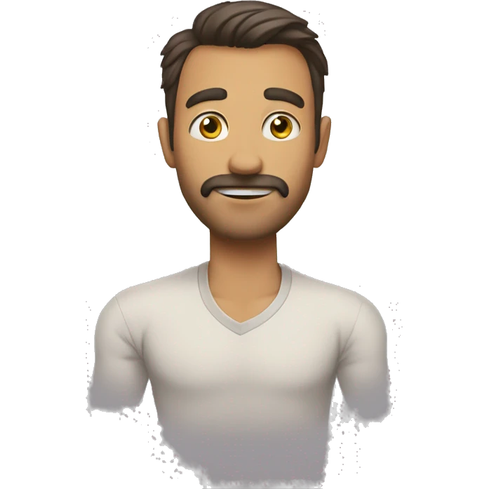 homem com o dedo para cima emoji