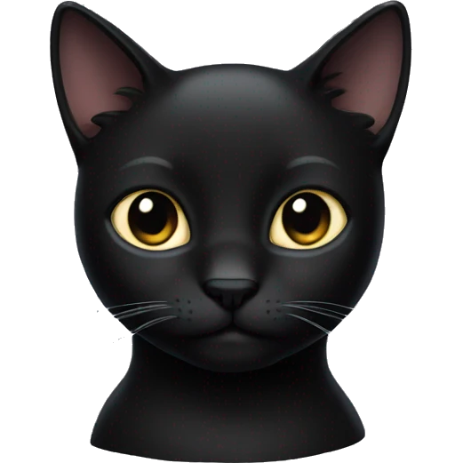 black cat emoji