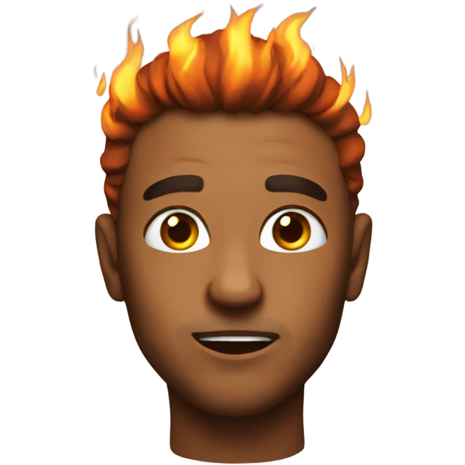 A blaze emoji