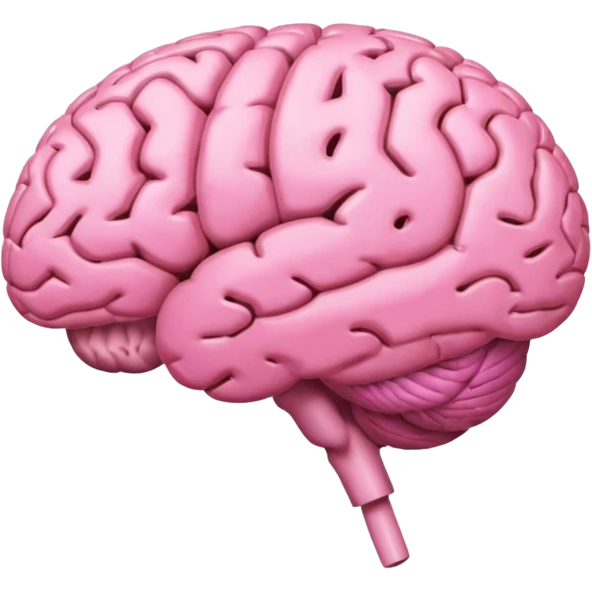 pink brain with' mindset' emoji