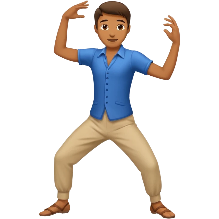 naked man tnaked man dancing emoji