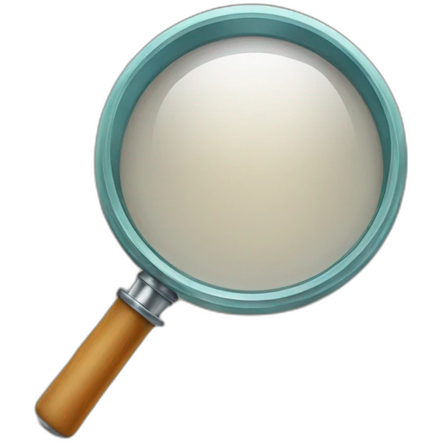 Magnifying glass emoji