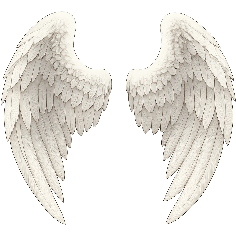 angel wings emoji