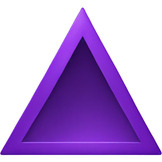 Purple triangle emoji