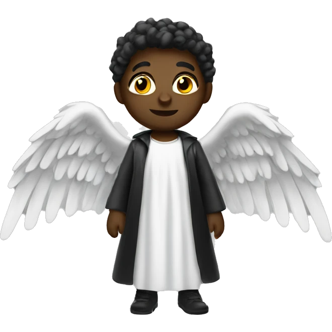 Black angel  emoji