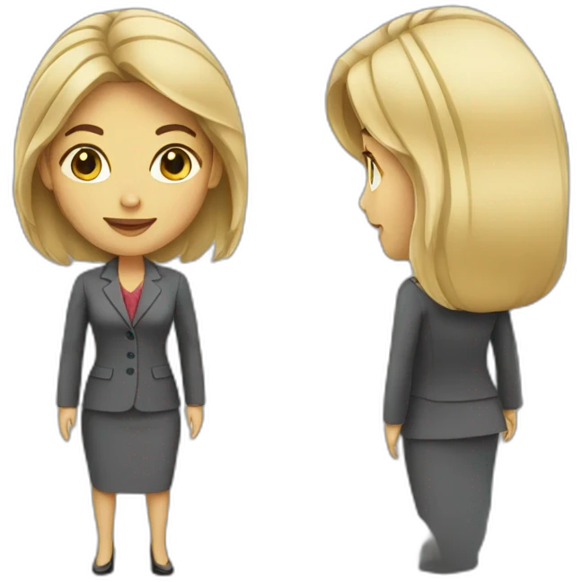 businesswoman emoji