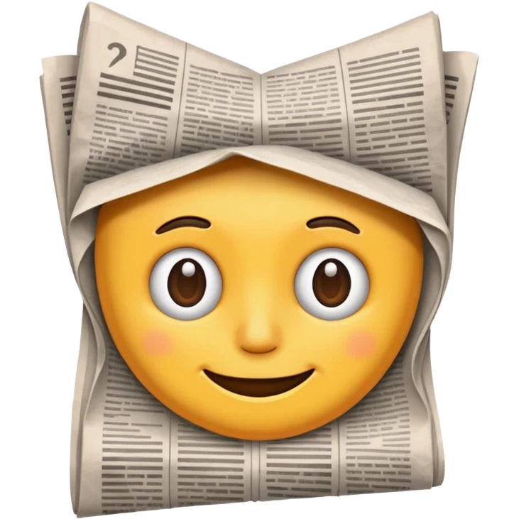 Newspaper emoji