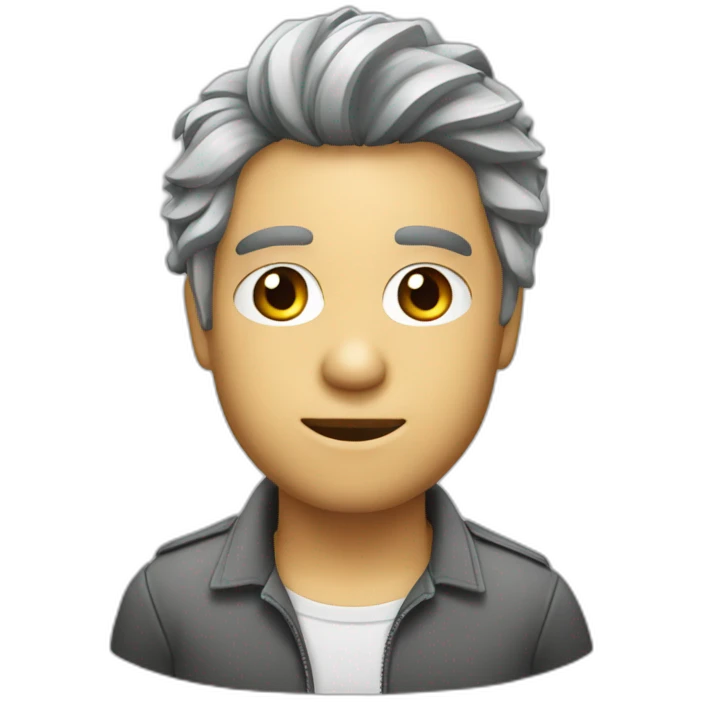 alcool pauvre cheveux gris emoji