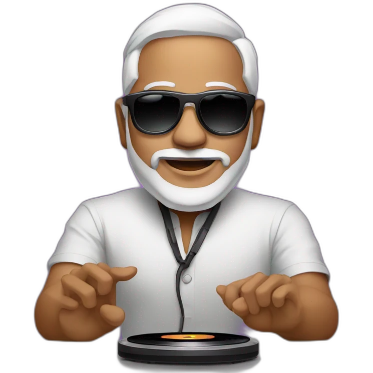 DJ modi emoji