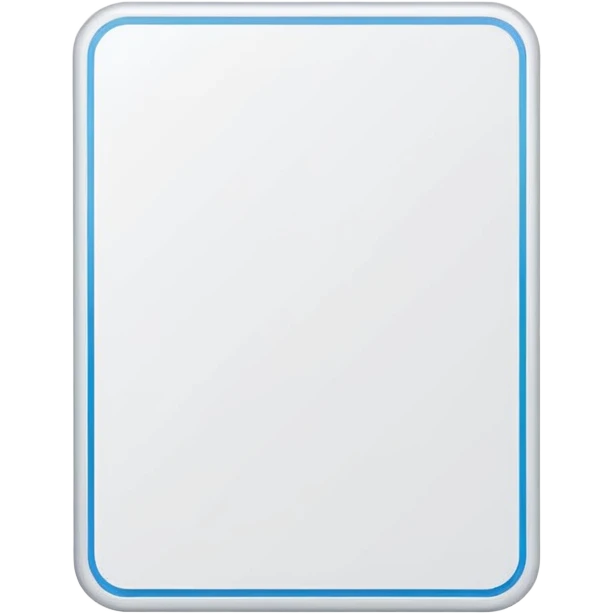 white card flat emoji