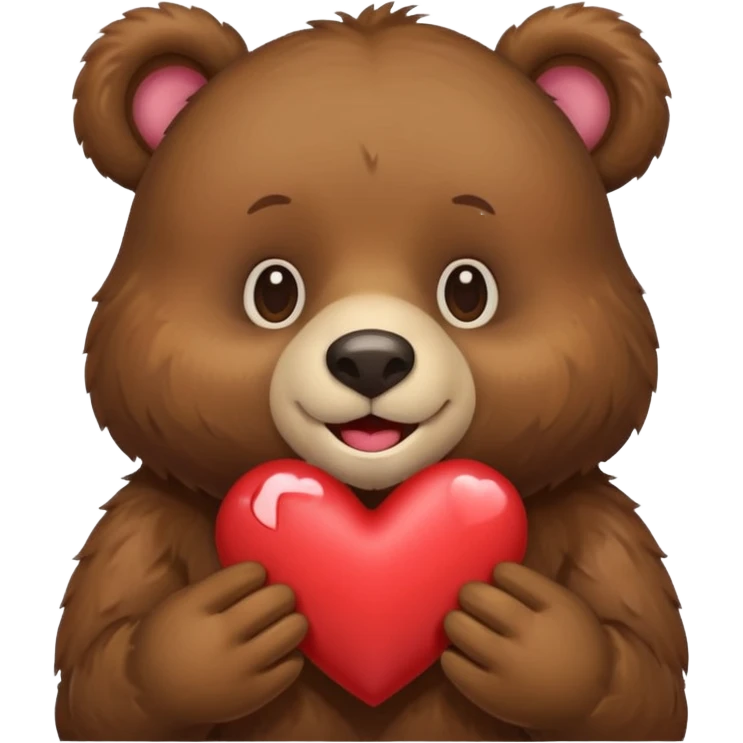 Bear in Love  emoji