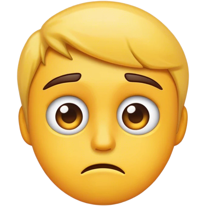 Disappointed  emoji