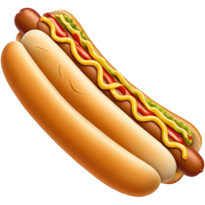 hot dog emoji