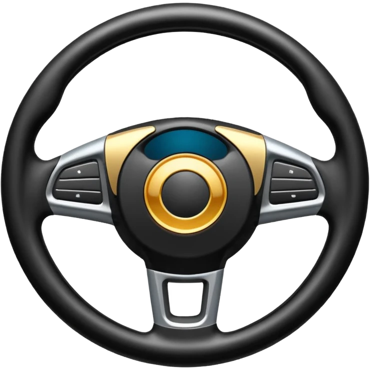 Create a emoji of car steering emoji