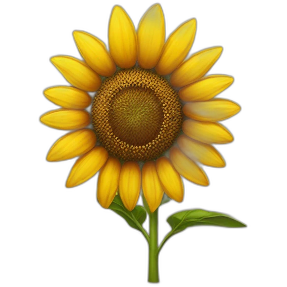 a sunflower seed emoji