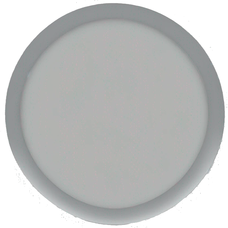 circle filled with gray color, without outline emoji